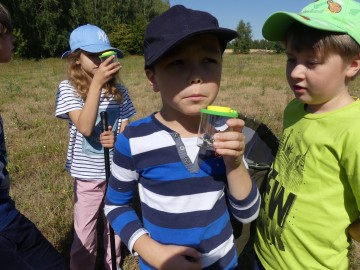 Rozpoczynamy wakacje na łące w PKWŁ, 